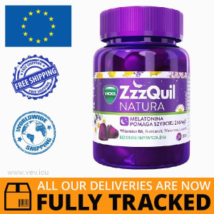 ZZZQUIL NATURA, JELLY BEANS, 30 PCS - MADE IN POLAND - FREE SHIPPING 