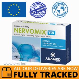 NERVOMIX SEN CAPSULE 20 CAPS - MADE IN POLAND - FREE SHIPPING