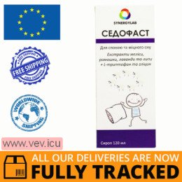 Sedofast syrup 120 ml — Made in Turkey — Free Delivery