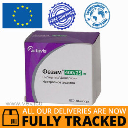 PHEZAM 60 PILLS — MADE IN SERBIA — FREE SHIPPING