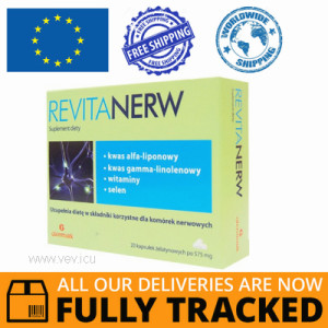 REVITANERW 575MG 20 CAPS - MADE IN POLAND - FREE SHIPPING