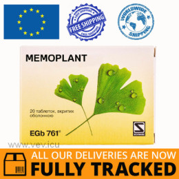 MEMOPLANT 40MG 20 PILLS — MADE IN GERMANY — FREE SHIPPING