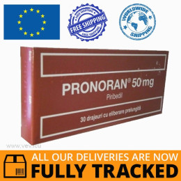 PRONORAN 50MG 30 PILLS - MADE IN FRANCE - FREE SHIPPING