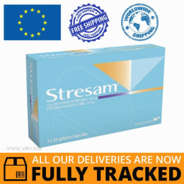 STRESAM 50MG 60 PILLS - MADE IN FRANCE - FREE SHIPPING