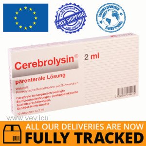 CEREBROLYSIN 2ML 10 VILAS - MADE IN AUSTRIA - FREE SHIPPING