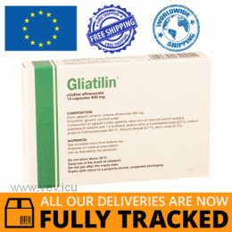 GLIATILIN 400MG 14 PILLS - MADE IN ITALY - FREE SHIPPING