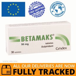 BETAMAKS 50MG 30 PILLS - MADE IN LATVIA - FREE SHIPPING