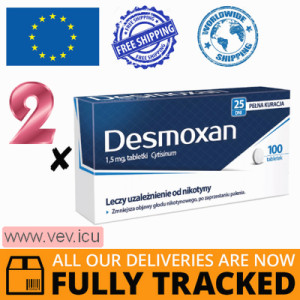 2 x DESMOXAN 1.5MG 100 TABS - MADE IN POLAND - FREE SHIPPING 2 x DESMOXAN 1.5MG 100 TABS - MADE IN POLAND - FREE SHIPPING