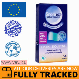 Snoreeze Throat leaves 14 pieces — Made in Germany — Free Delivery
