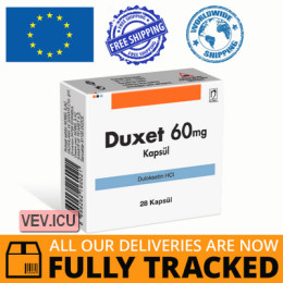 Duxet 60mg 28 capsules — Made in Turkey — Free Delivery