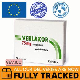 Venlaxor 75mg 30 tablets — Made in Latvia — Free Delivery