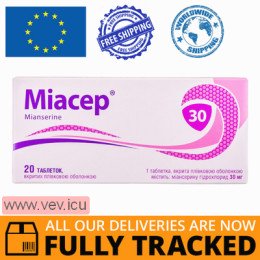 Miaser 30mg 20 tablets — Made in Switzerland — Free Delivery