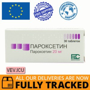 Paroxetine 20mg 30 tablets — Made in Cyprus — Free Delivery