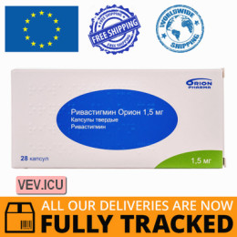 Rivastigmine 1,5mg 28 capsules — Made in Finland — Free Delivery
