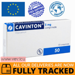 Cavinton 5mg 50 tablets — Made in Hungary — Free Delivery