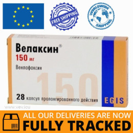 VELAXIN 150MG 28 PILLS — MADE IN HUNGARY — FREE SHIPPING