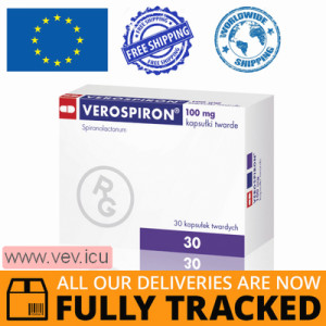Verospiron 100mg 30 tablets — Made in Hungary — Free Delivery