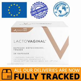 LACTOVAGINAL 28 CAPS - MADE IN POLAND - FREE SHIPPING