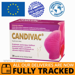 CANDIVAC 30 CAPS - MADE IN CZECH REPUBLIC - FREE SHIPPING 