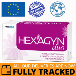 Hexagyn Duo 10 Globules — Made in Poland — Free Delivery