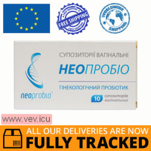 Neoprobio probiotic vaginal suppositories 10 pcs — Made in Poland — Free Delivery