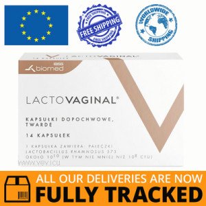 LACTOVAGINAL 14 CAPS - MADE IN POLAND - FREE SHIPPING