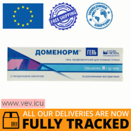 Domenorm preventive gel for intimate hygiene 30g — Made in Ukraine — Free Delivery