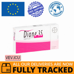 Diane-35, 21 tablets — Made in Germany by Bayer — Free Delivery