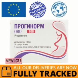 Proginorm Ovo 100mg 30 capsules — Made in Spain — Free Delivery