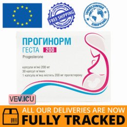 Proginorm Gesta 200mg 30 capsules — Made in Spain — Free Delivery