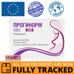 Proginorm Ovo 200mg 30 capsules — Made in Spain — Free Delivery