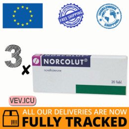 Norcolut 5mg, 3p x 20 tablets — Made in Hungary — Free Delivery