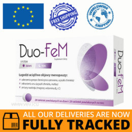 DUO-FEM DAY AND NIGHT 2 X 28 TABS - MADE IN POLAND - FREE SHIPPING