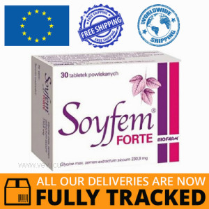 SOYFEM FORTE 30 TABS — MADE IN POLAND — FREE SHIPPING