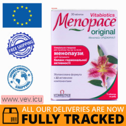 Menopace Original 30 tablets — Made in UK — Free Delivery