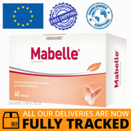 MABELLE 60 TABS - MADE IN CZECH REPUBLIC -  FREE SHIPPING
