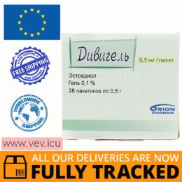 Divigel gel 0,1%, 0.5g x 28 sachets — Made in Finland — Free Delivery