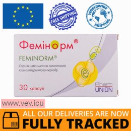Feminorm, to reduce the symptoms of menopause, 30 capsules — Made in Spain — Free Delivery