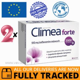 2 x CLIMEA FORTE 30 TABS - MADE IN POLAND - FREE SHIPPING 