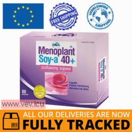 Menoplant Soy-a 40+, 60 capsules — Made in Poland — Free Delivery