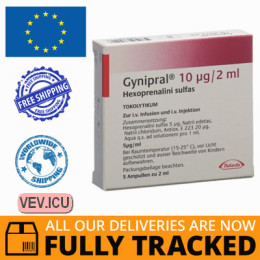 Gynipral, solution for injections 10mcg/2ml, 2ml x 5 ampoules — Made in Austria — Free Delivery