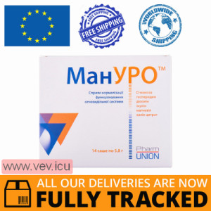 ManUro, powder for oral solution, 5.8 g x 14 sachets — Made in Italy — Free Delivery