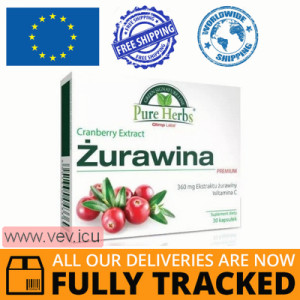 Olimp, Cranberry premium, 30 capsules — Made in Poland — Free Delivery