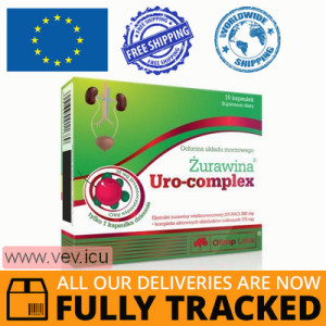 Olimp, Cranberry Uro-Complex, 15 capsules — Made in Poland — Free Delivery