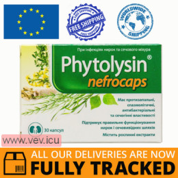 Phytolysin Nefrocaps Forte 30 capsules — Made in Poland — Free Delivery