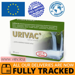 Urivac 30 capsules — Made in Czech — Free Delivery