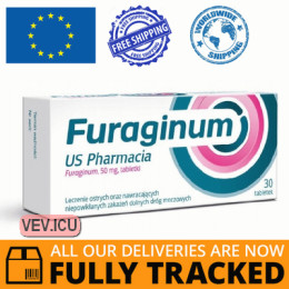 Furaginum US Pharmacia 50mg 30 tablets — Made in Poland — Free Delivery