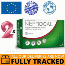 2 x NEFROCAL 60 TABS - MADE IN POLAND - FREE SHIPPING 2 x NEFROCAL 60 TABS - MADE IN POLAND - FREE SHIPPING