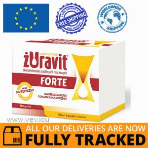 ZURAVIT FORTE 60 CAPS - MADE IN POLAND - FREE SHIPPING 