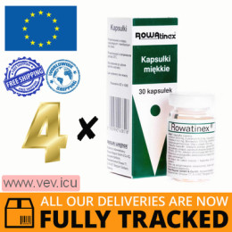 Rowatinex 4p x 30 capsules — Made in Germany — Free Delivery